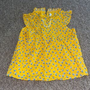 Yellow Janie & Jack top